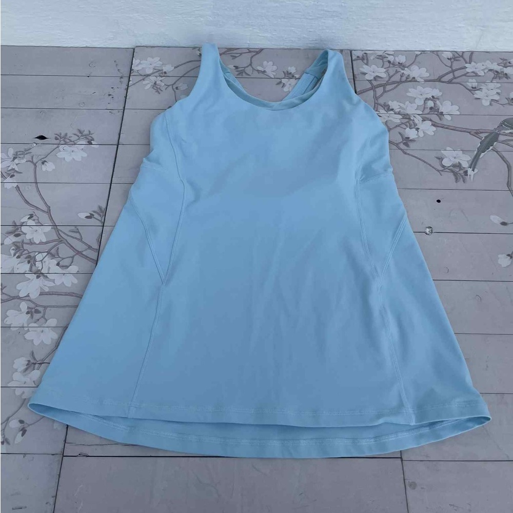 Lululemon Athletica Light Blue Strappy Top